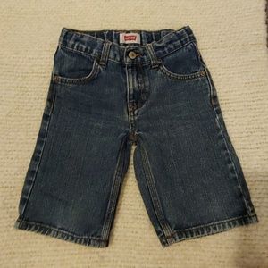 Boy's Levi jean shorts